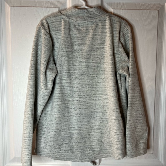 Old Navy Girls Soft Gray Tie Up Sweater M8 - Picture 4 of 8